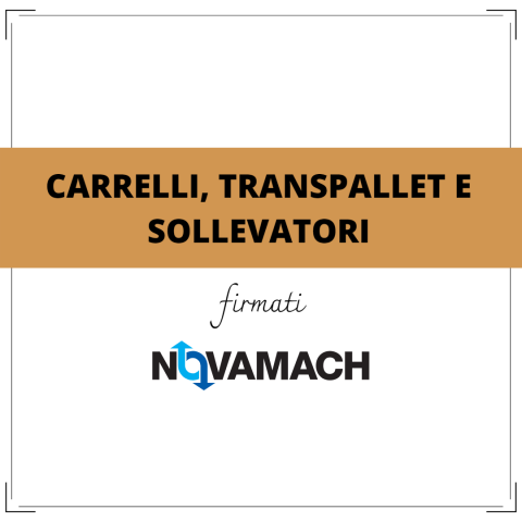 CARRELLI, TRANSPALLET E SOLLEVATORI